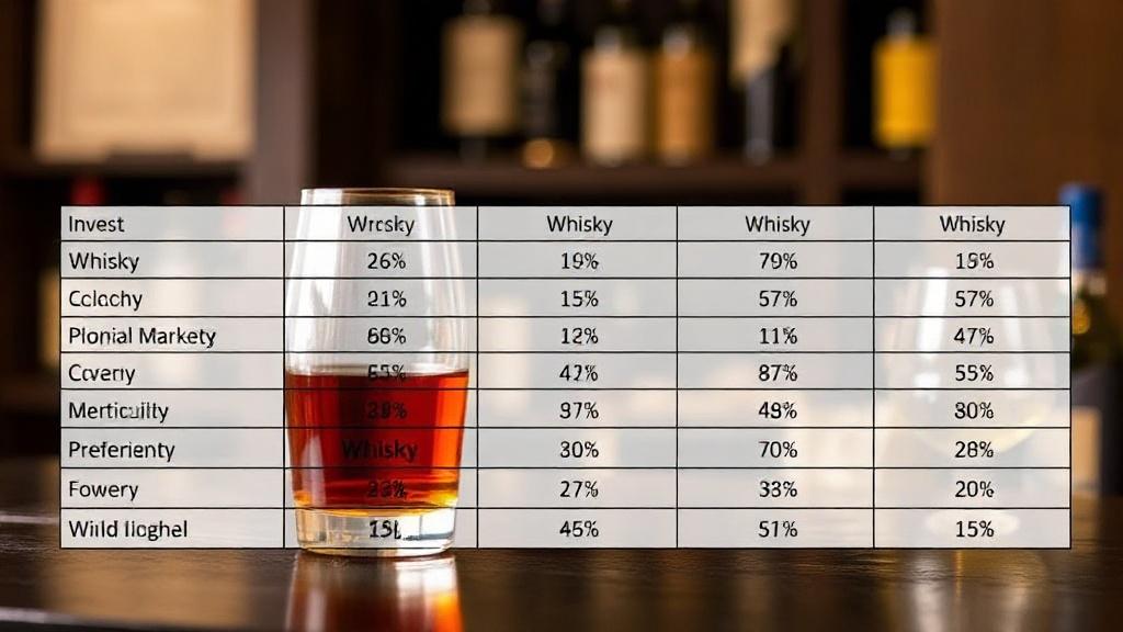Inwestowanie w whisky i wino – specyfika rynków alternatywnych i ich płynność. Tabela: porównanie cech rynków alternatywnych alkoholi i tradycyjnych instrumentów Inwestowanie w whisky i wino – specyfika rynków alternatywnych i ich płynność. Tabela: porównanie cech rynków alternatywnych alkoholi i tradycyjnych instrumentów